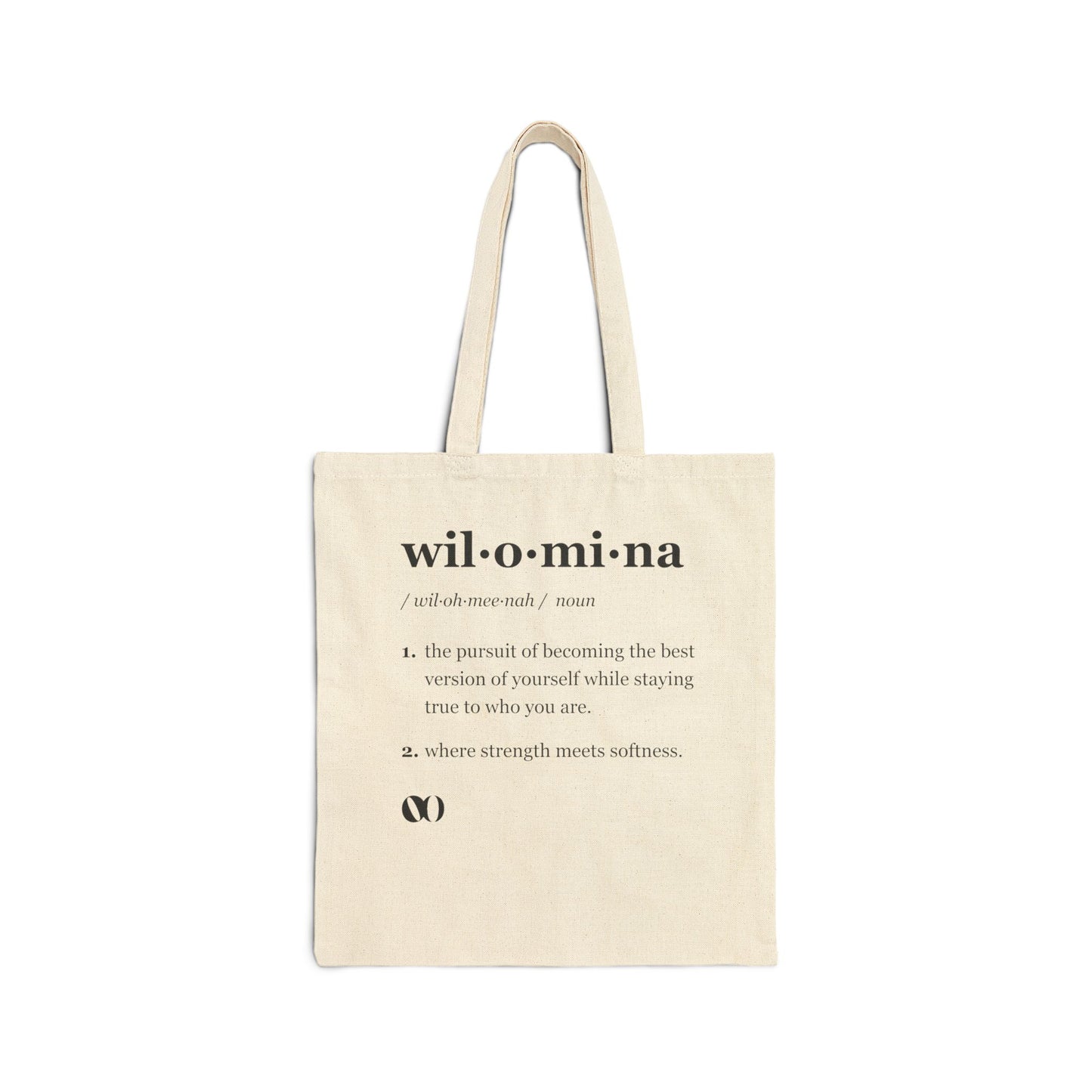 "wil·o·mi·na" Definition Everyday Tote Bag