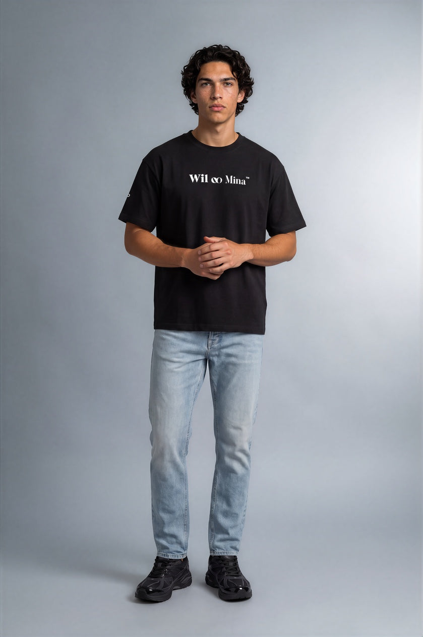Wilomina Signature Tee -- Onyx