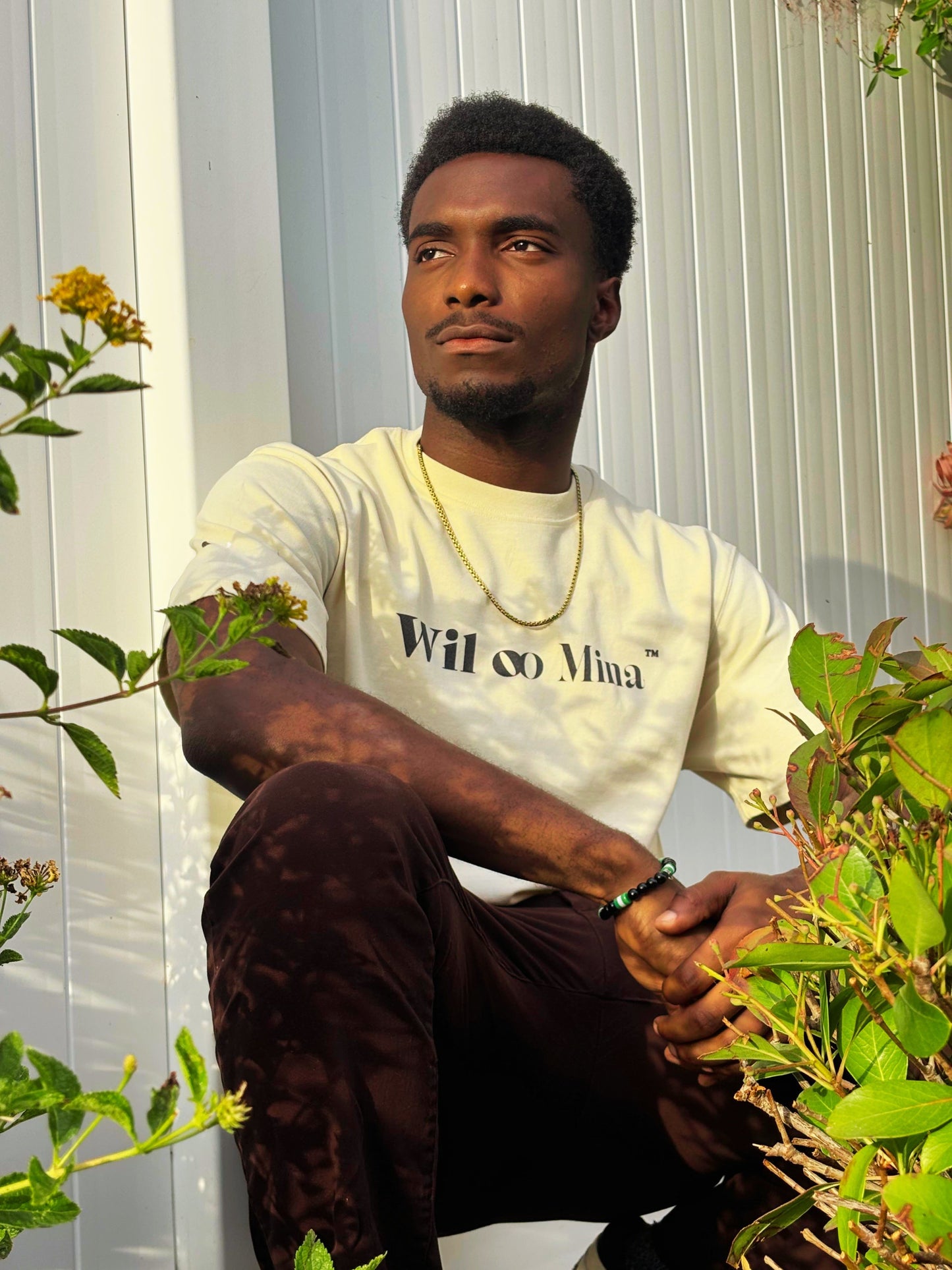 Wilomina Signature Tee -- Crème