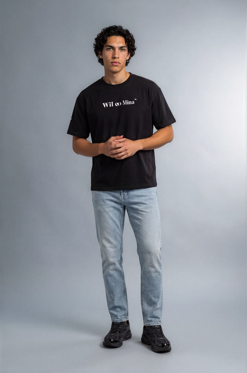 Wilomina Signature Tee -- Onyx