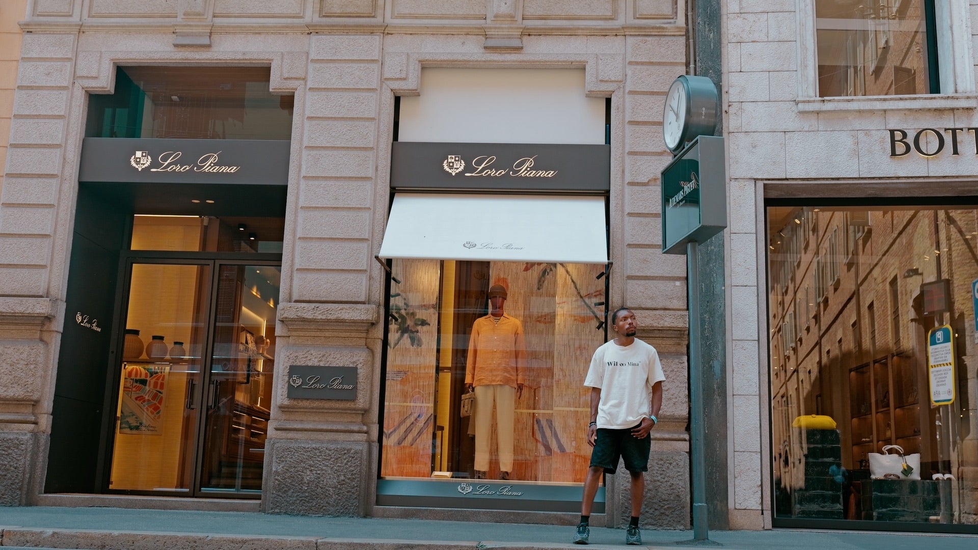 Wilomina Ready To Wear worn on Via Montenapoleone, Milano
