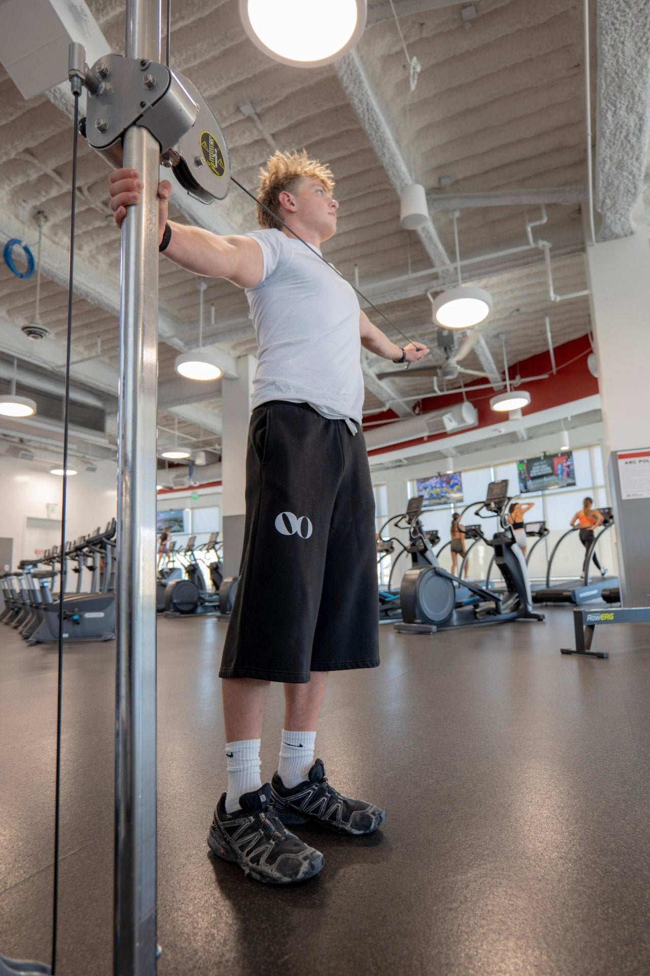 Training in the Balance Shorts in Black